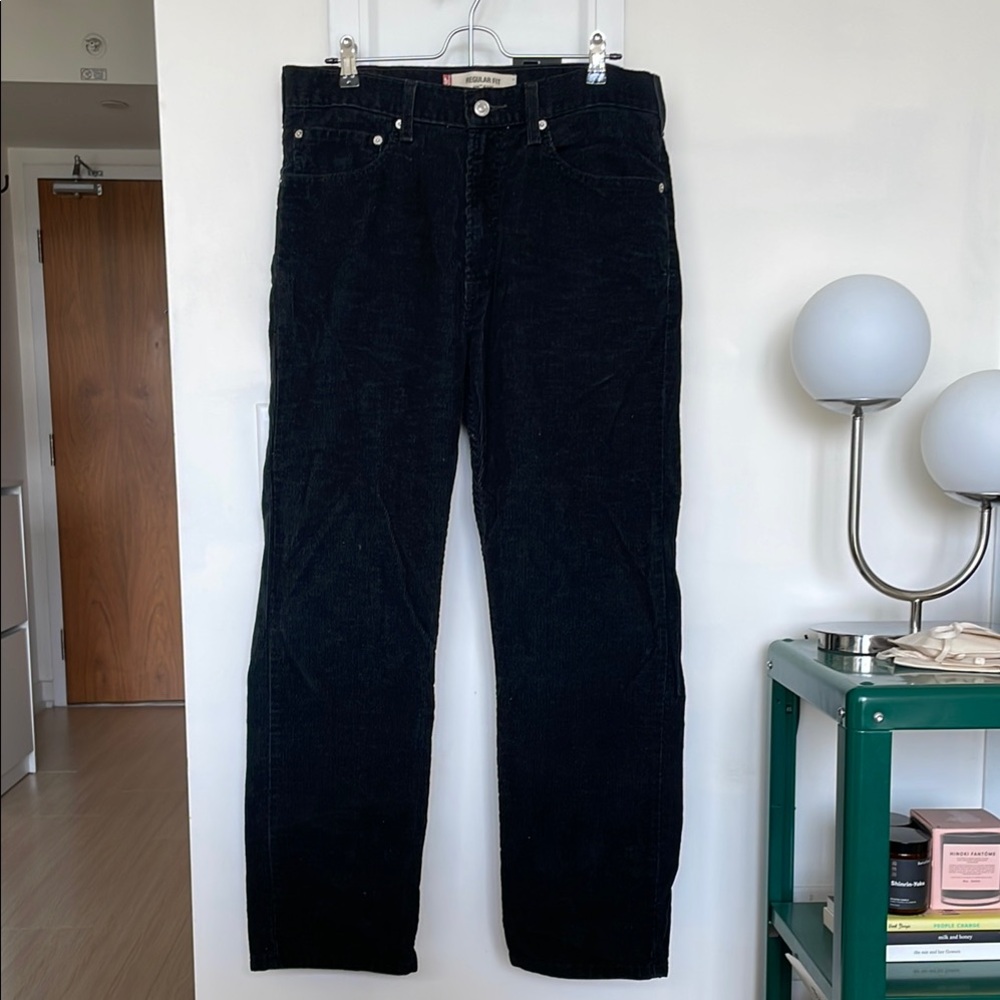 Levi’s 505 Jeans Black Corduroy